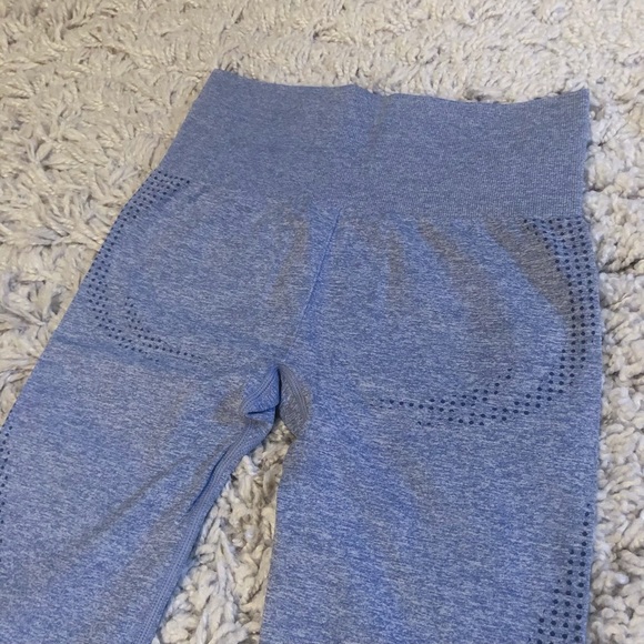 2-Piece Teal Gray Vital Seamless Legging + Top Set - Picture 8 of 8